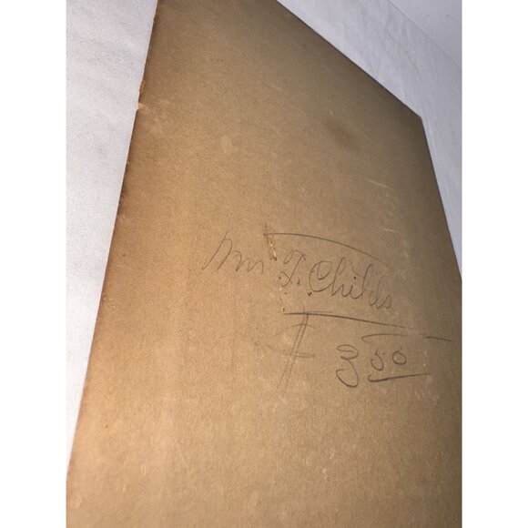 Antique Portrait Painting Matted Artwork nun sister dog religious - Picture 6 of 9